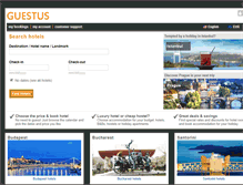 Tablet Screenshot of guestus.com